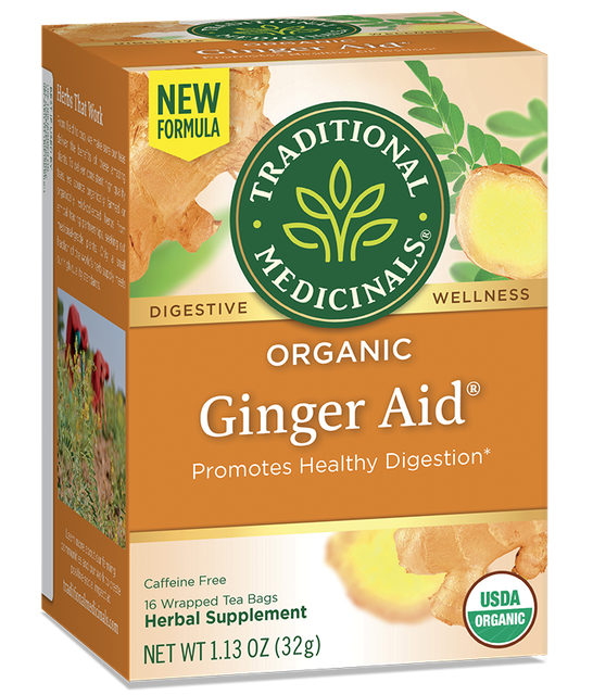 Traditional Medicinals Organic Ginger Aid® Tea 1